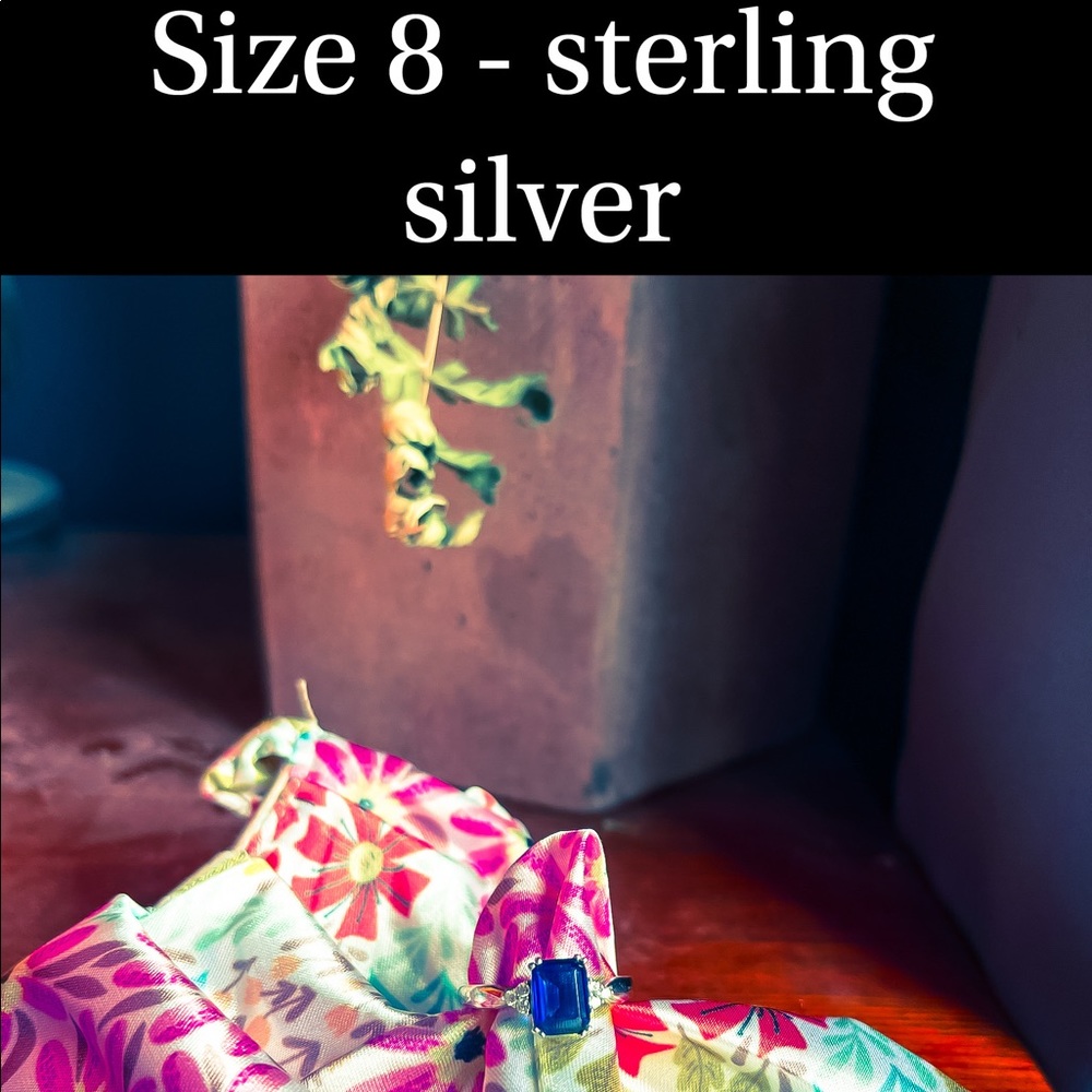 2/$35 Size 8 sterling silver ring